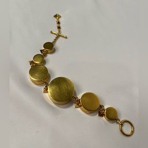 Authentic Valentino Gold Tone Bracelet Brand New in Box